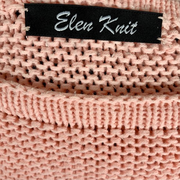 2/$20 - HAND KNIT Puff Sleeve Sweater by Elen Knit - Picture 6 of 6